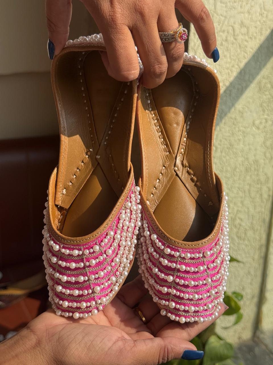 GULABI NOOR ( PINK with Pearls )