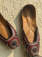 Zariya Heritage Jutti (Mukesh With Thread)