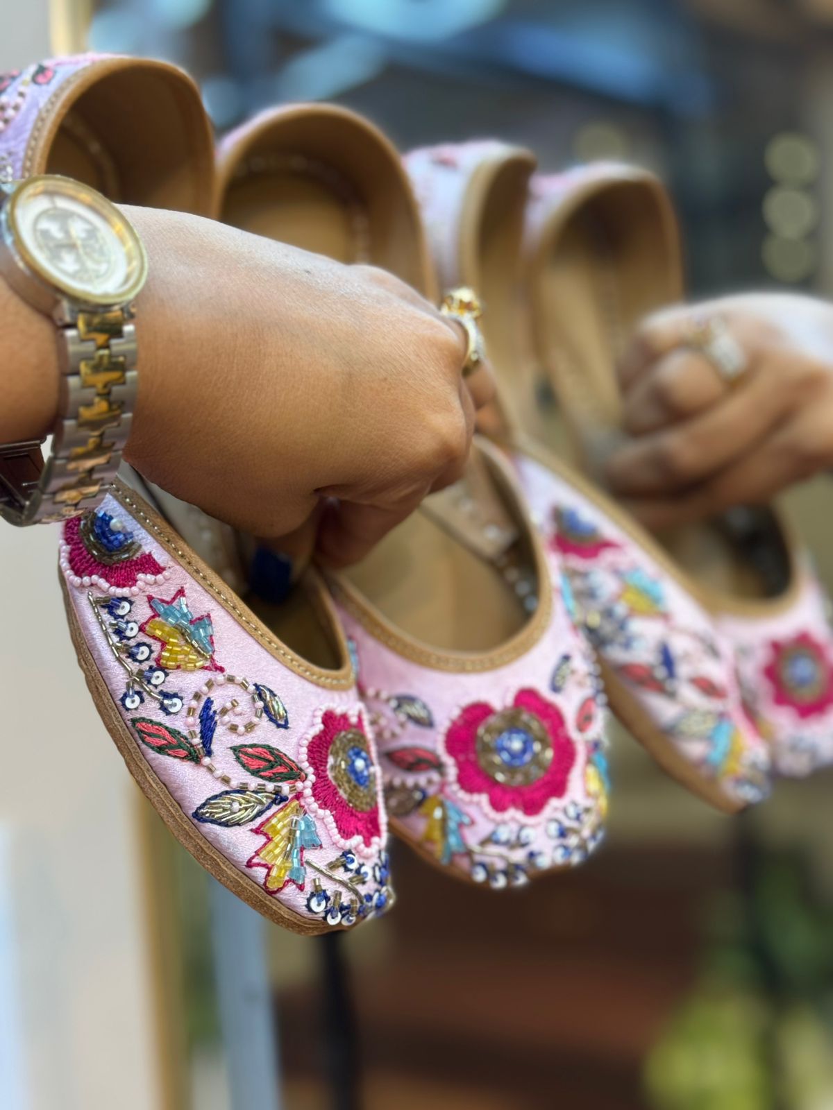 GULABI NAZAKAT (PINK MULTI)