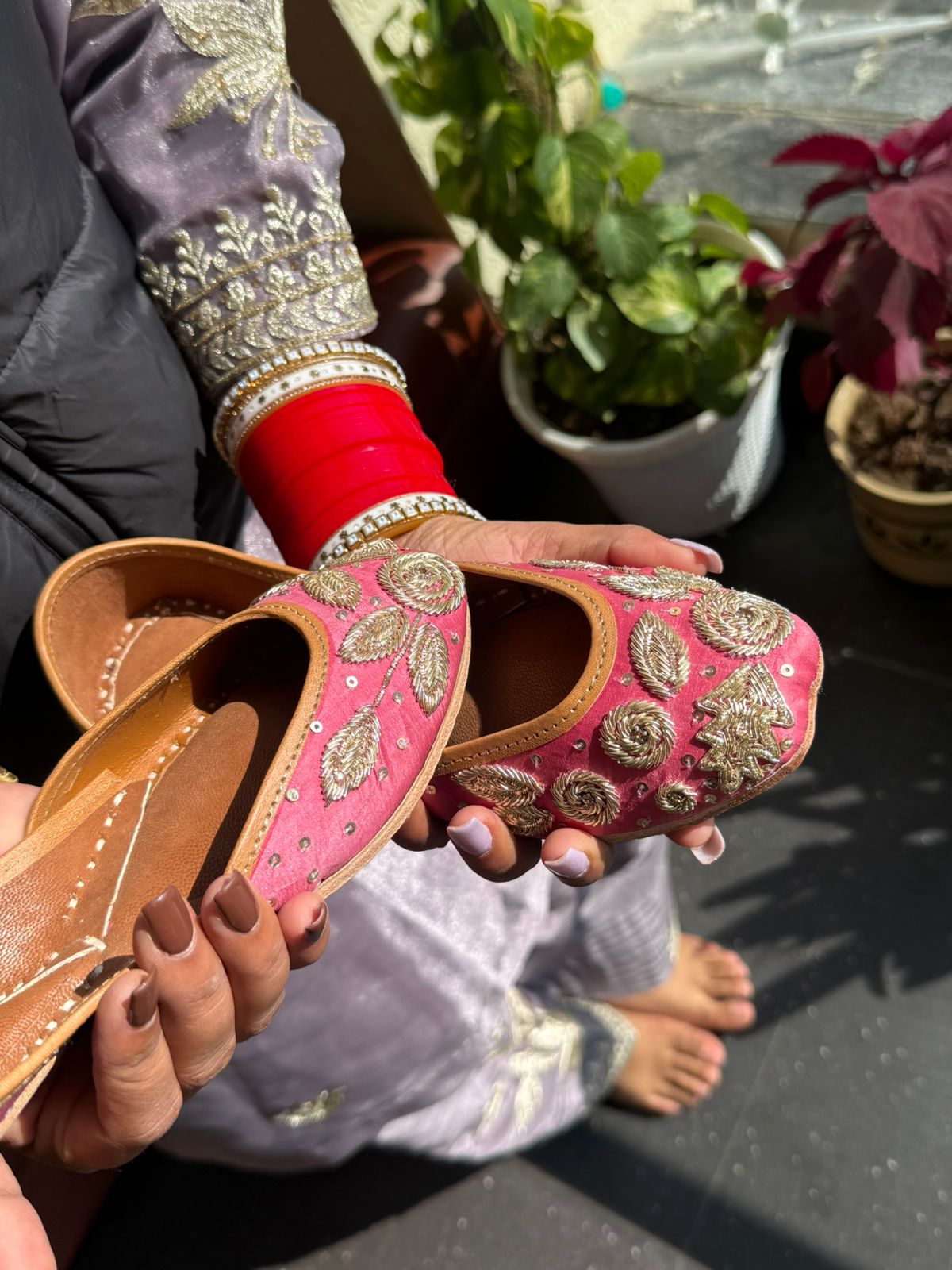 PYAAJI JUGNI (DUSTY ROSE)