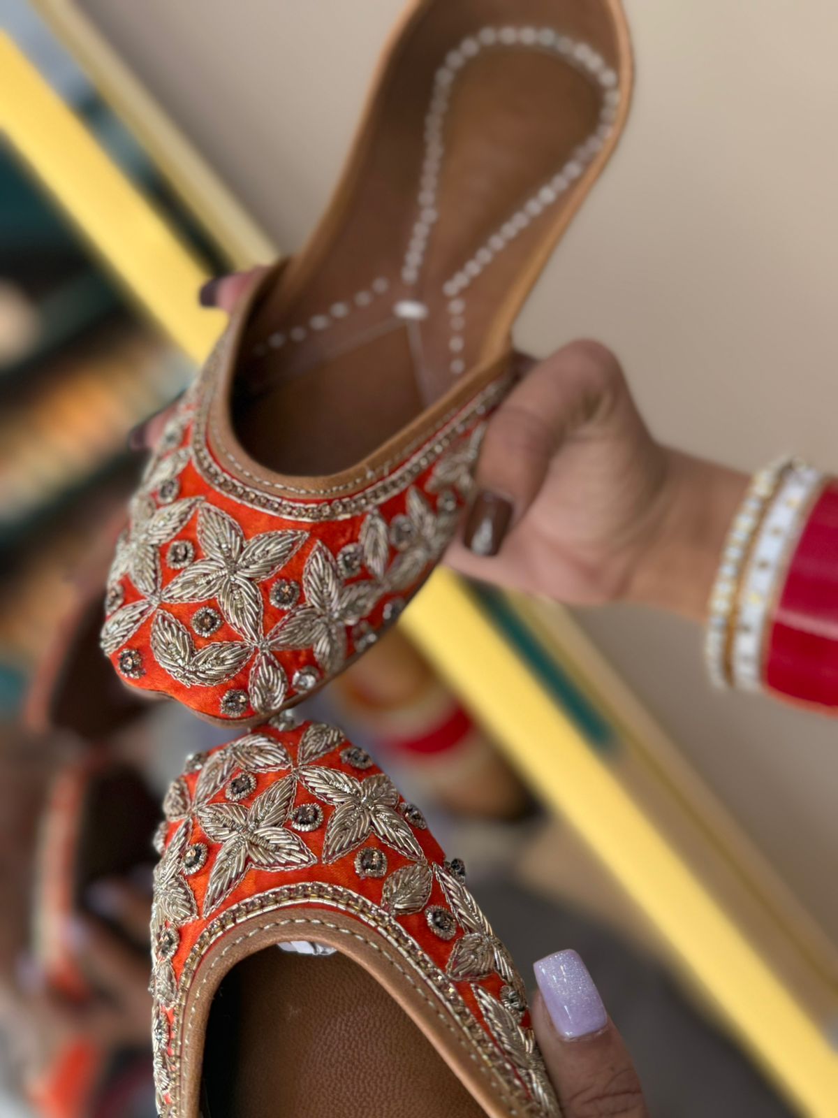 BASANTI KALI (ORANGE AMBER)