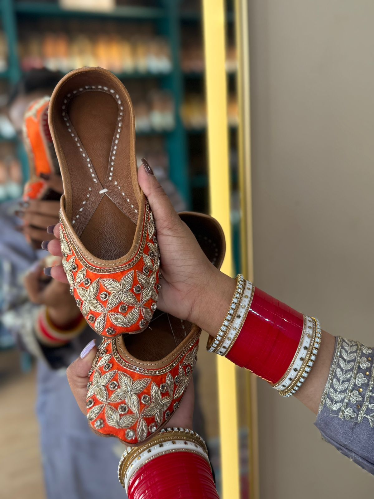 BASANTI KALI (ORANGE AMBER)