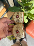 SUNEHARI BAGH ( GOLDEN RUBBY AND GREEN STONES )