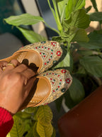 SUNEHARI BAGH ( GOLDEN RUBBY AND GREEN STONES )